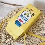 Women Fashion Cartoon Milk Crossbody Bag - Image 7