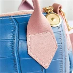Women Fashion Gradient Color Crocodile Pattern Crossbody Bag - Image 4