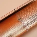 Women Fashion Patchwork Rhinestone Decoration Evening Bag - Image 3