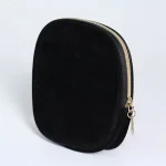 Women Simple Solid Color Metal Zipper Mini Coin Bag - Image 2