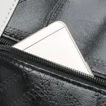 Women Leisure Letter Print Block Color Tote Bag - Image 6