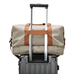 Travel Bag Portable Luggage Bag Large Capacity Shoulder Handle Tote Bag - Image 4