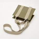 Women Casual Basic Letter Embroidery Design Large Capacity Canvas Tote - Image 4