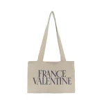 Fashion Women Simple Letter Valentine Large-Capacity Canvas Tote Bag - Image 8