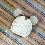 Women Fashion Simple Solid Color One Shoulder Woven Bag - Image 8