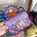 Fashion Chain Transparent Jelly Bag - Image 5
