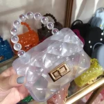 Fashion Chain Transparent Jelly Bag - Image 6