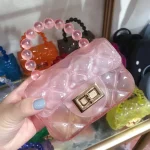 Fashion Chain Transparent Jelly Bag - Image 8