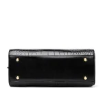 3 In 1 Women Fashion Crocodile Embossed Tote Bag Three Piece Set - Image 5