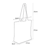 Women'S Cool Girl Print One Shoulder Shopping Bag - Image 3